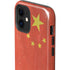 Chinese Flag Distressed iPhone 12 Impact Case