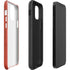 Chinese Flag Distressed iPhone 12 Impact Case