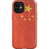 Chinese Flag Distressed iPhone 12 Mini Impact Case