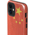 Chinese Flag Distressed iPhone 12 Mini Impact Case