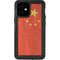 Chinese Flag Distressed iPhone 12 Mini Waterproof Case