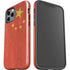 Chinese Flag Distressed iPhone 12 Pro Impact Case
