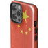 Chinese Flag Distressed iPhone 13 Pro Max Impact Case