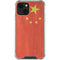 Chinese Flag Distressed iPhone 14 Plus Clear Case