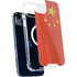 Chinese Flag Distressed iPhone 14 Plus MagSafe Case