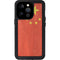 Chinese Flag Distressed iPhone 14 Pro Waterproof Case
