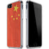 Chinese Flag Distressed iPhone SE (2nd & 3rd Gen) Clear Case