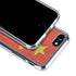 Chinese Flag Distressed iPhone SE (2nd & 3rd Gen) Clear Case