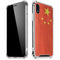 Chinese Flag Distressed iPhone XR Clear Case