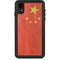 Chinese Flag Distressed iPhone XR Waterproof Case