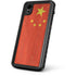 Chinese Flag Distressed iPhone XR Waterproof Case