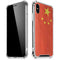 Chinese Flag Distressed iPhone XS Max Clear Case