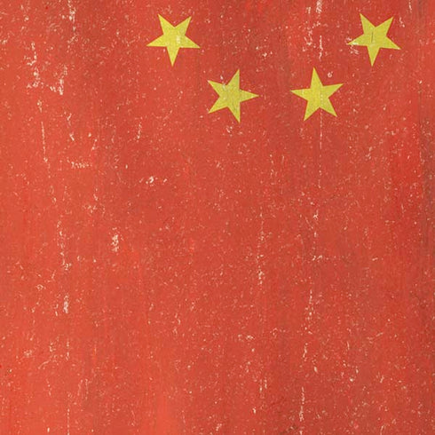 Chinese Flag Distressed iPhone XS Skin