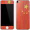 Chinese Flag Distressed Apple iPod Skin