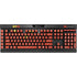 Chinese Flag Distressed K95 RGB PLATINUM Mechanical Gaming Keyboard Skin