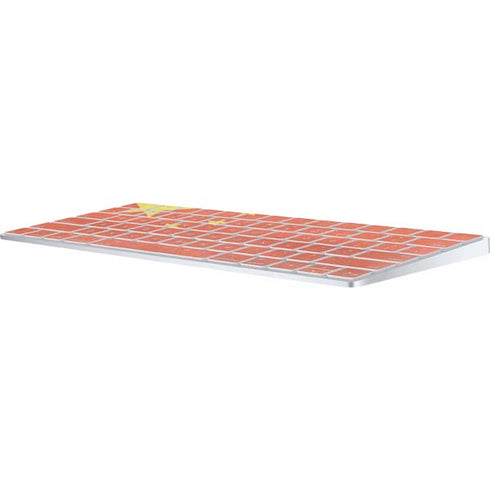 Chinese Flag Distressed Magic Keyboard Skin