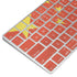 Chinese Flag Distressed Magic Keyboard Skin