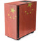 Chinese Flag Distressed NZXT H510 Compact ATX Mid-Tower Case Skin