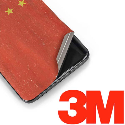 Chinese Flag Distressed OnePlus 7 Pro Skin