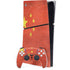 Chinese Flag Distressed PS5 Slim Digital Edition Console Skin
