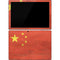 Chinese Flag Distressed Surface Pro 7 Skin