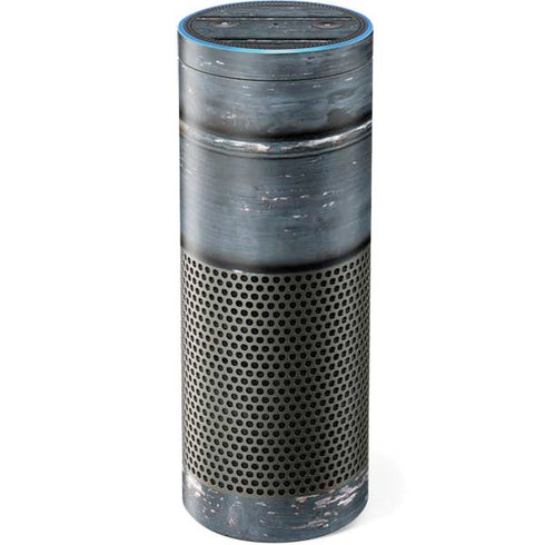 Chipped Blue Wood Amazon Echo Skin