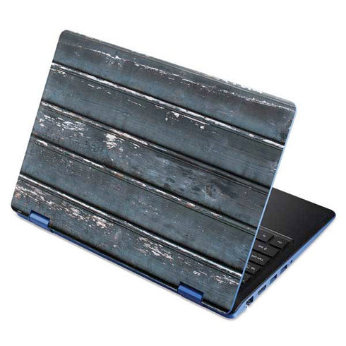 Chipped Blue Wood Aspire R11 11.6in Skin