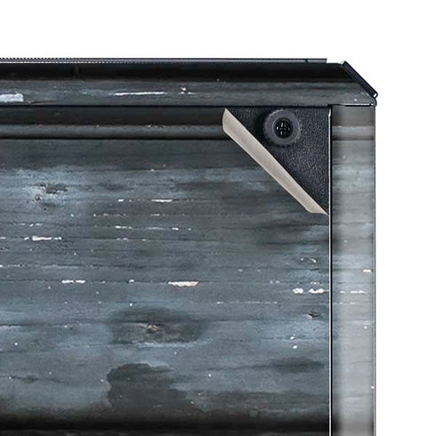 Chipped Blue Wood Cooler Master MasterBox Q300L Mini Tower Skin