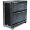 Chipped Blue Wood Corsair 4000D Tempered Glass Mid-Tower ATX Case Skin