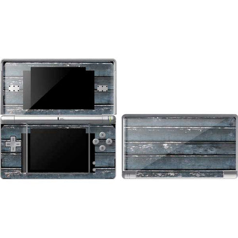 Chipped Blue Wood DS Lite Skin