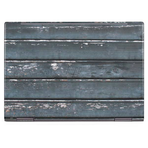Chipped Blue Wood HP Envy Skin