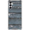 Chipped Blue Wood Galaxy A14 5G Clear Case