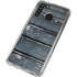 Chipped Blue Wood Galaxy A21 Clear Case
