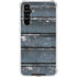 Chipped Blue Wood Galaxy A54 5G Clear Case
