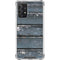 Chipped Blue Wood Galaxy A72 5G Clear Case