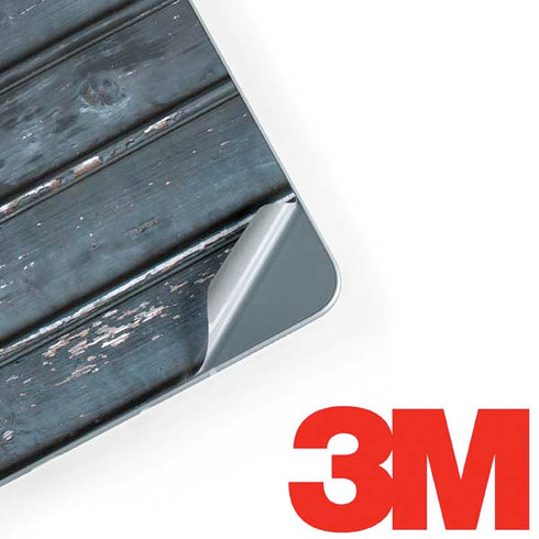 Chipped Blue Wood Galaxy Book 12in Skin