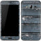 Chipped Blue Wood Galaxy J3 Skin