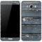 Chipped Blue Wood Galaxy J7 Skin