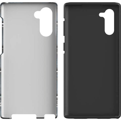 Chipped Blue Wood Galaxy Note 10 Pro Case