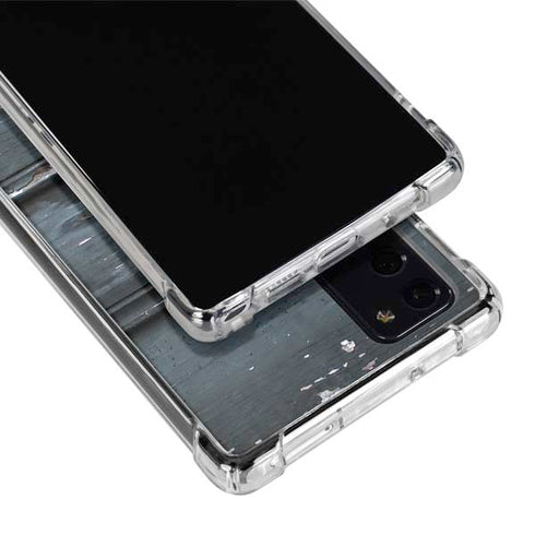 Chipped Blue Wood Galaxy Note20 5G Clear Case