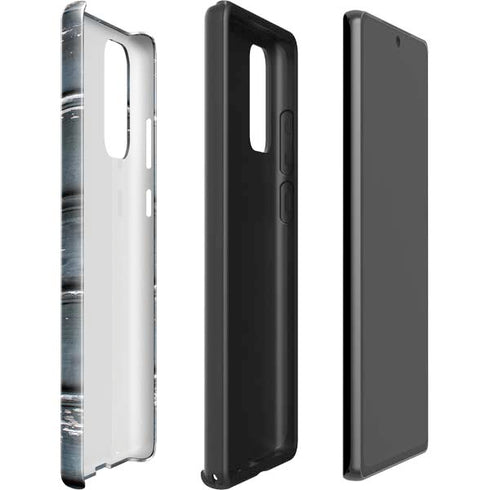 Chipped Blue Wood Galaxy Note20 5G Pro Case