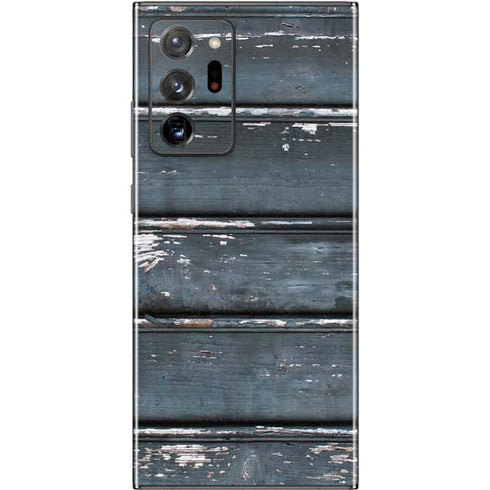 Chipped Blue Wood Galaxy Note20 Ultra 5G Skin