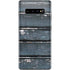 Chipped Blue Wood Galaxy S10 Plus Skin
