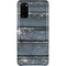 Chipped Blue Wood Galaxy S20 Lite Case