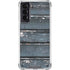 Chipped Blue Wood Galaxy S21 5G Clear Case