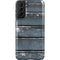 Chipped Blue Wood Galaxy S21 FE Pro Case