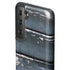 Chipped Blue Wood Galaxy S21 FE Pro Case