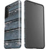 Chipped Blue Wood Galaxy S21 FE Pro Case