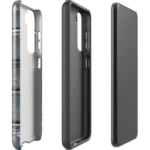 Chipped Blue Wood Galaxy S21 Plus 5G Pro Case