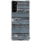 Chipped Blue Wood Galaxy S22 Plus Clear Case